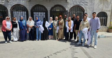 كلية الطب بجامعة قناة السويس تستقبل وفد كلية العدالة الصحية بجامعة رواندا