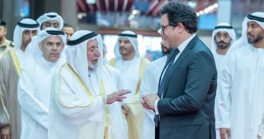 وزير الثقافة عقب لقاء حاكم الشارقة: القاسمى رمز استثنائى ونعمل على نشر الثقافة المصرية حاكم الشارقة وحديثه مع وزير الثقافة أحمد هنو