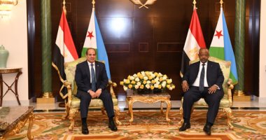 رفض تام من مصر وجيبوتى لتهجير الفلسطينيين خارج أرضهم تحت أى مسمى الرئيس عبد الفتاح السيسي و الرئيس الجيبوتي "إسماعيل عمر جيله"