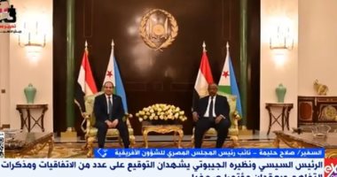 السفير صلاح حليمة: توافق فى الرؤى بين مصر وجيبوتى حول القضية الفلسطينية صورة من المداخلة