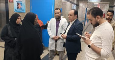 جولة تفقدية لمدير الرعاية الصحية لمتابعة الخدمات الطبية بمستشفى النيل بأسوان