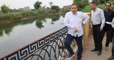 محافظ المنوفية يتفقد رفع كفاءة كوبرى الباجور العلوى وتطوير وتشجير مدخل الباجور جانب من جولة المحافظ