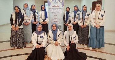 "دمار مستتر" مشروع تخرج بإعلام الأزهر يناقش مخاطر الذكاء الاصطناعى على المجتمع طالبات مشروع دمار مستتر