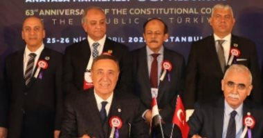 المحكمة الدستورية العليا توقع بروتوكول تعاون قضائي مع نظيرتها التركية