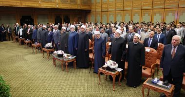 انطلاق المؤتمر الدولي الخامس لكلية الشريعة والقانون بجامعة الأزهر حول"بناء الإنسان" جانب من المؤتمر