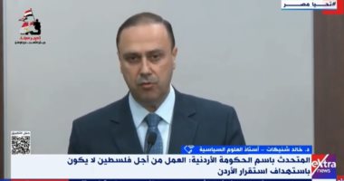 أستاذ علوم سياسية: الجميع بالأردن يصطف خلف القيادة فى دعم القضية الفلسطينية