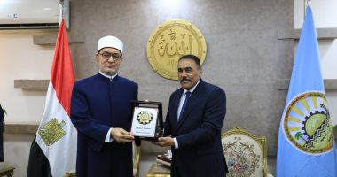 محافظ مطروح يستقبل مفتي الجمهورية لبحث نشر الوعي الديني والمجتمعي محافظ مطروح يستقبل مفتي الجمهورية