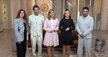 نجوم وصناع مسلسل "ظلم المصطبة" مع لميس الحديدي غدا 
