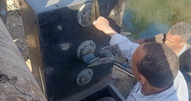 محافظ كفر الشيخ: صيانة بوابة مياه الرى بـ"فم الخص" لخدمة أكثر من ألف فدان صيانة بوابة مياه الرى بـفم الخص لخدمة أكثر من ألف فدان