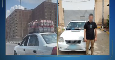 الداخلية تكشف حقيقة فيديو جلوس شخص على مقدمة سيارة أثناء سيرها المتهم