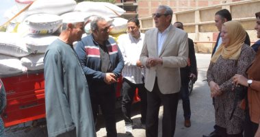 محافظ الغربية يتابع توريد ذهب الحقول بطنطا.. ويؤكد: القمح شريان الأمن القومى