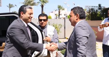 محافظ دمياط يجرى زيارة إلى جهاز تنمية مدينة دمياط الجديدة