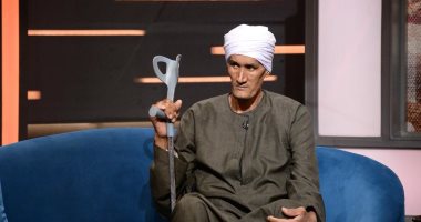 "واحد من الناس" يكشف أسرار حياة "أبو العلمين" أطول رجل في مصر أبو العلمين أطول رجل في مصر