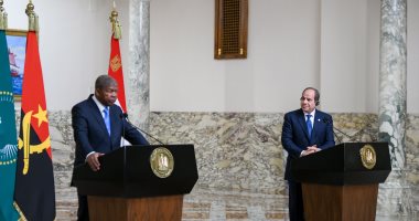مصر وأنجولا تعززان التعاون المشترك فى مختلف المجالات.. الرئيس السيسى: مستعدون لتقديم الدعم والمساندة للأشقاء فى لواندا.. ويجب الحفاظ على المواقف الأفريقية الموحدة وضمان التمثيل العادل للقارة بالمؤسسات الدولية السيد الرئيس عبد الفتاح السيسي