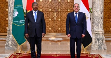 مصر وأنجولا تعززان التعاون المشترك فى مختلف المجالات
