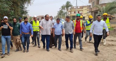 رئيس مياه سوهاج يتفقد محطات الشرب والصرف ومشروع الوصلات المنزلية بـ3 مراكز جانب من الجولة