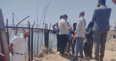 محافظ الإسماعيلية يتابع جهود إدارة البيئة فى متابعة كافة منشآت بحيرة التمساح