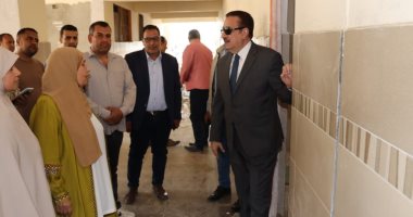 محافظ المنوفية يتفقد إنشاءات المدارس الجديدة بشبين الكوم والبتانون     