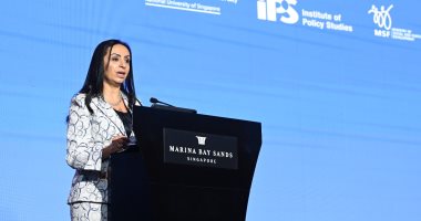 وزيرة التضامن من سنغافورة: مصر حققت تقدما فى التنمية البشرية وبناء مجتمعات واعدة الدكتورة مايا مرسي وزيرة التضامن الاجتماعي