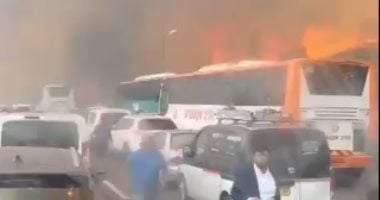 حرائق فى إسرائيل