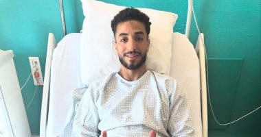 محمد عبد المنعم يعلن إجراء جراحة ناجحة للرباط الصليبى.. ويعلق: الحمد لله عبد المنعم بعد إجراء جراحة الرباط الصليبي