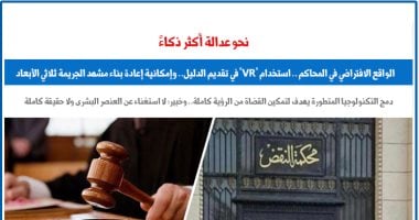 الواقع الافتراضى "VR" فى المحاكم نحو عدالة أكثر ذكاء.. عن "برلمانى" الواقع الافتراضى - برلمانى