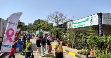 إقبال كبير على معرض زهور الربيع بالمتحف الزراعى فى إجازة عيد العمال.. صور معرض زهور الربيع بالمتحف الزراعي