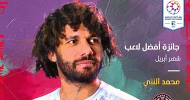 الشبكة نيوز : 
                                            محمد النني لاعب الشهر فى الدوري الإماراتي
                                        