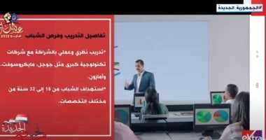 الرواد الرقميون خطوة نحو بناء جيل رقمي متكامل.. تقرير لـ"إكسترا نيوز" الرواد الرقميون