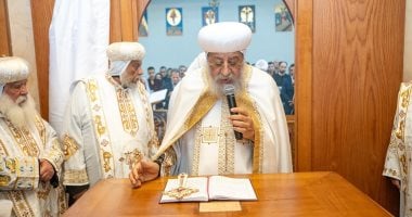 ماذا قال البابا تواضروس الثانى خلال تدشين كنيسة فى رومانيا ؟