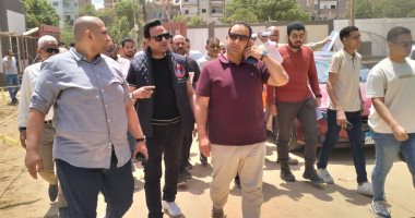 مساعد وزير الصحة ووكيل سوهاج يتفقدان الأعمال الإنشائية بمستشفى المنشاة المركزى جانب من الجولة