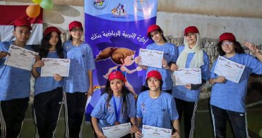 ألعاب وعروض رياضية بمعسكر المتميزات رياضيا فى مطروح.. صور معسكر المتميزات رياضياً بمطروح