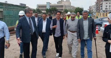 رئيس جامعة بنها يتفقد المنشآت الجديدة بكفر سعد 