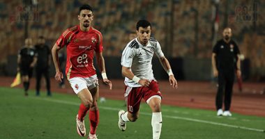 75 دقيقة.. الأهلى 4 - 0 حرس الحدود.. ونزول معلول وجراديشار.. صور