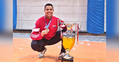 طالب بجامعة عين شمس يحصد المركز الأول فى أفريقيا في بطولة الووشو كونغ فو