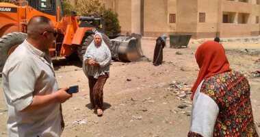 محافظ الإسماعيلية يتابع جهود وحدة المخلفات فى متابعة مستوى النظافة جانب من وحدة المخلفات