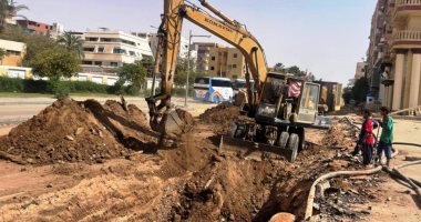 تعرف على مشروع تطوير وتوسعة طريق السادات بمدينة أسوان.. صور