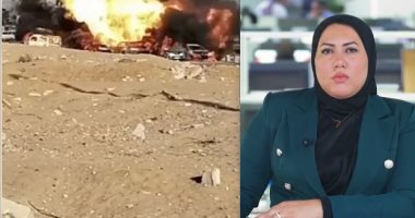 تغطية خاصة عن مستجدات حريق خط الغاز بـ6 أكتوبر بعد وفاة شابين متأثرين بإصابتهما الزميلة هبة الشافعى مذيعة اليوم السابع
