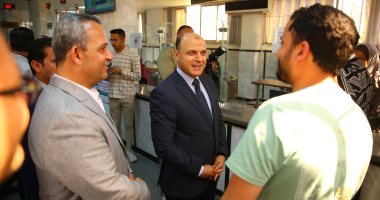 محافظ كفر الشيخ يتفقد المركز التكنولوجي لخدمة المواطنين ببلطيم
