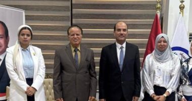 رئيس جامعة العريش يستقبل وفد "الرقابة الصحية" تمهيدًا لتطبيق التأمين الصحى الشامل