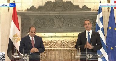 رئيس وزراء اليونان: نشكر مصر على دورها فى حل أزمات الشرق الأوسط
