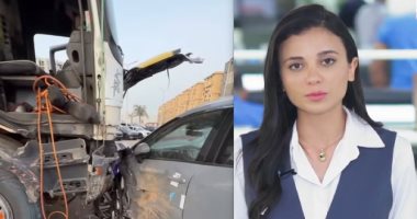 كواليس صادمة لحادث اقتحام تريلا لمعرض سيارات في القطامية.. فيديو الزميلة سارة اسماعيل مذيعة اليوم السابع