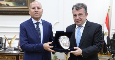 محافظ القاهرة يلتقى سفير أرمينيا لبحث التعاون محافظ القاهرة يلتقى سفير أرمينيا