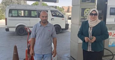 حملات تموينية على محطات الوقود بسوهاج وتحرير محاضر ضد المخالفين جانب من الحملات على محطات الوقود