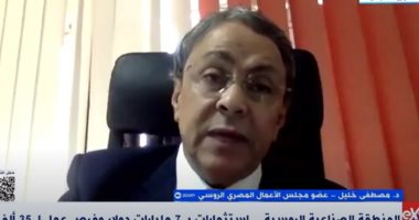 مصطفى خليل: الشراكة المصرية الروسية تتجاوز الاقتصاد وتعزز المواقف السياسية المشتركة