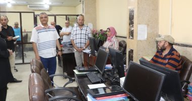 سكرتير مساعد المنوفية يتابع سير العمل بالمركز التكنولوجى والحملة الميكانيكية