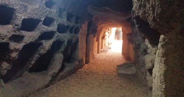 سراديب تونا الجبل.. حكايات وأسرار الفن الرومانى على أرض المنيا سراديب تونا الجبل