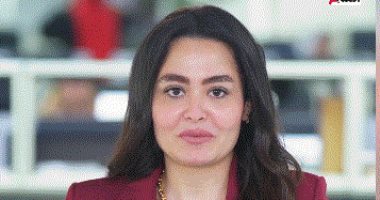 نهال رأفت مذيعة _ تليفزيون  اليوم السابع 