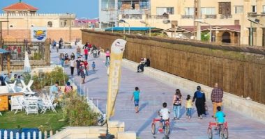 تطوير كورنيش بورسعيد السياحى بطول 6 كيلومترات.. التنمية تعكس هوية المحافظة كمدينة ساحلية سياحية.. الإضاءة بالطاقة الشمسية وترميم السور الحجرى وسلالم الشواطئ.. وإنشاء مقاعد وبرجولات على أعلى مستوى.. صور كورنيش بورسعيد