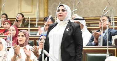 النائبة ميرفت عبد النعيم تؤدى اليمين الدستورية خلفا للنائبة رقية الهلالى النائبة ميرفت عبد النعيم تؤدى اليمين الدستورية